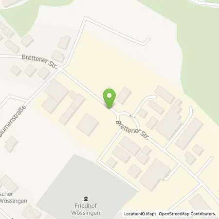 Standortübersicht der Tankstelle Autohaus Wolfgang Knaus in 75045 Walzbachtal (Wässingen)