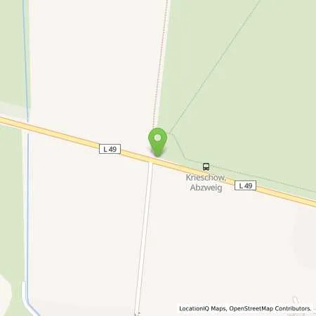 Standortübersicht der Tankstelle Autohaus Schötz GmbH in 03222 Lübbenau