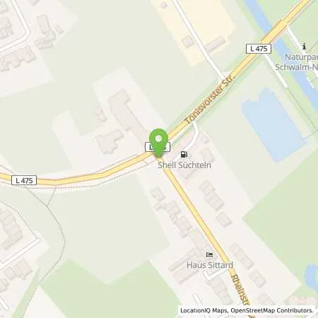 Standortübersicht der Tankstelle Q1 Tankstelle Herzog in 41749 Viersen