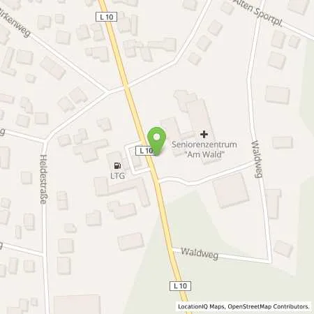 Standortübersicht der Tankstelle LTG-Station Mayer in 19336 Bad Wilsnack