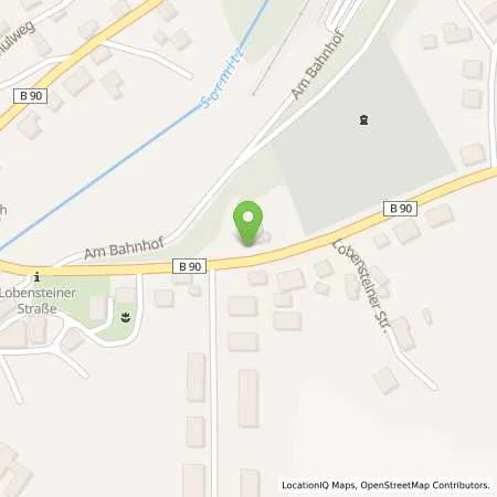 Standortübersicht der Tankstelle Autoservice Apel in 07356 Lobenstein