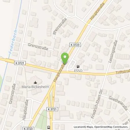 Standortübersicht der Tankstelle Esso-Tankstelle Frank Köhler in 76448 Durmersheim
