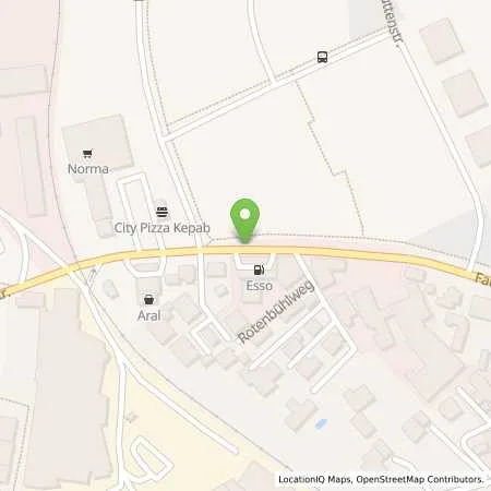 Standortübersicht der Tankstelle Esso Tankstelle Rolf Burgert in 77855 Achern