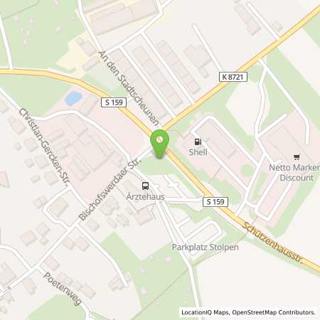 Standortübersicht der Autogas (LPG) Tankstelle: Q1 Tankstelle in 01833, Stolpen