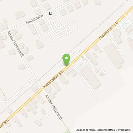 Standortübersicht der Tankstelle Autohaus M. Staffel GmbH & Co. KG in 96515 Sonneberg