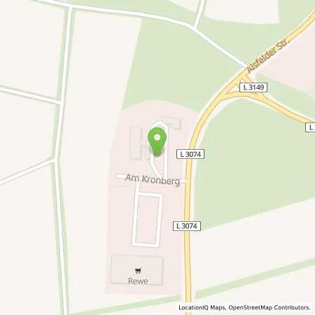 Standortübersicht der Tankstelle Raiffeisen Tankstelle in 34599 Neuental (Bischhausen)