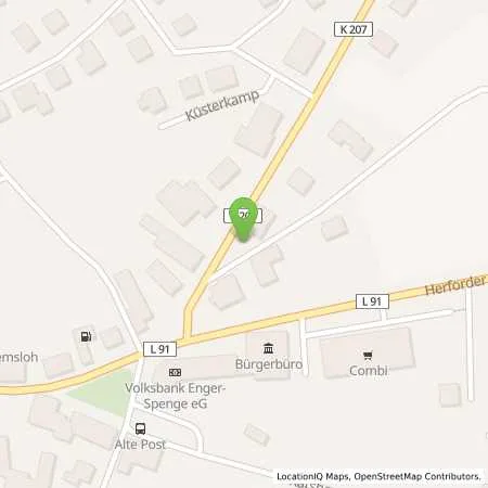 Standortübersicht der Tankstelle HR Automobile Reinders in 49328 Melle (Riemsloh)