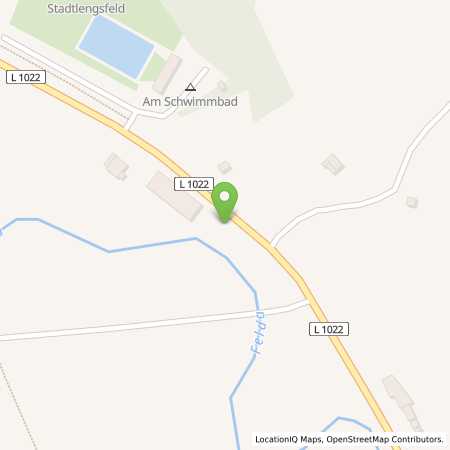 Standortübersicht der Autogas (LPG) Tankstelle: BFT Tankstelle in 36457, Stadtlengsfeld