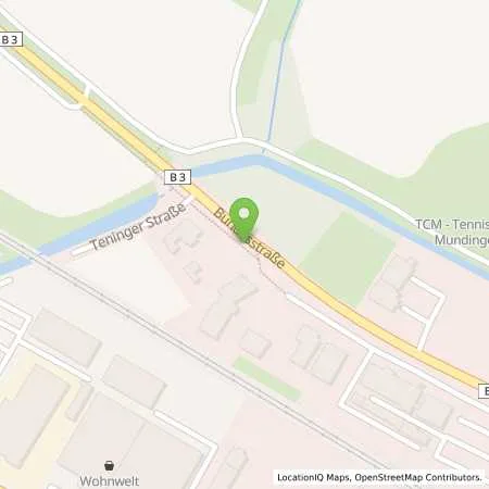 Standortübersicht der Tankstelle TANKHOF GRÜN Otto Rieth e.K. in 79312 Emmendingen