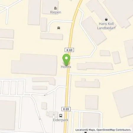 Standortübersicht der Tankstelle Reifen-Meyenburg GmbH in 24768 Rendsburg