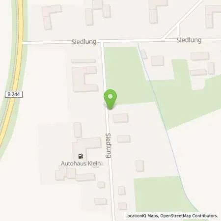 Standortübersicht der Tankstelle Autohaus Klein in 38368 Mariental