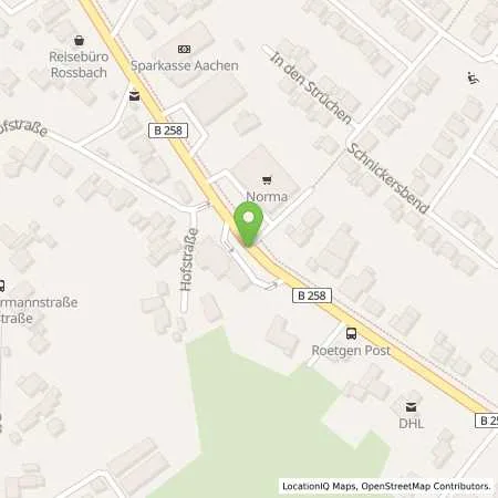 Standortübersicht der Tankstelle BFT-Tankstelle in 52159 Roetgen