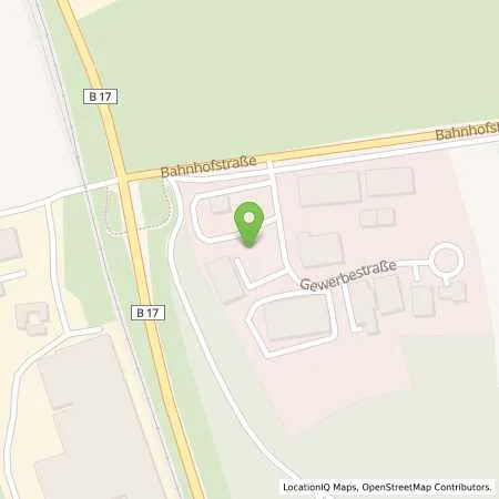Standortübersicht der Tankstelle Allguth - Tankstelle in 86981 Kinsau