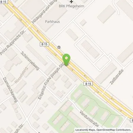 Standortübersicht der Tankstelle Sprint Tankstelle in 93053 Regensburg