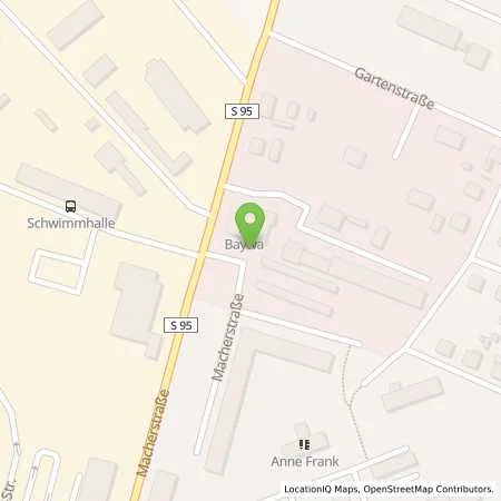 Standortübersicht der Tankstelle BayWa Tankstelle in 01917 Kamenz