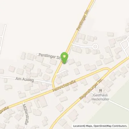 Standortübersicht der Tankstelle Robert Lange GmbH in 93080 Pentling (Graßlfing)