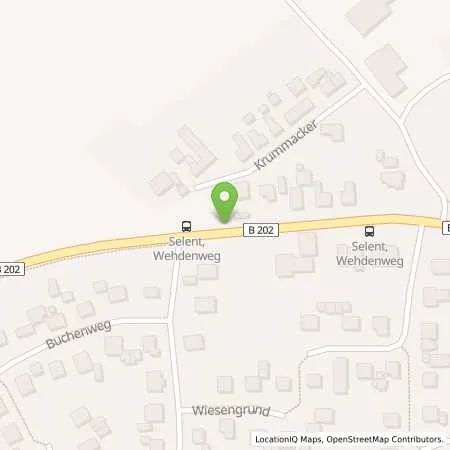 Standortübersicht der Tankstelle Autodienst Selent in 24238 Selent