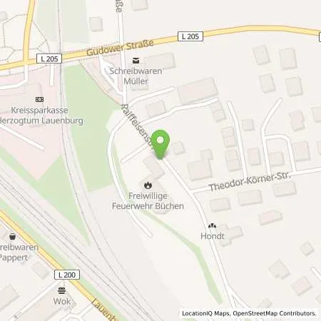 Standortübersicht der Tankstelle Star Tankstelle Mathias Reich in 21514 Büchen