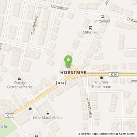 Standortübersicht der Tankstelle BFT / 1a Autoservice Siegfried Erdelhoff in 44532 Lünen (Horstmar)