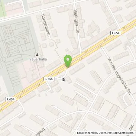 Standortübersicht der Tankstelle ad Auto Dienst Steeg in 45276 Essen