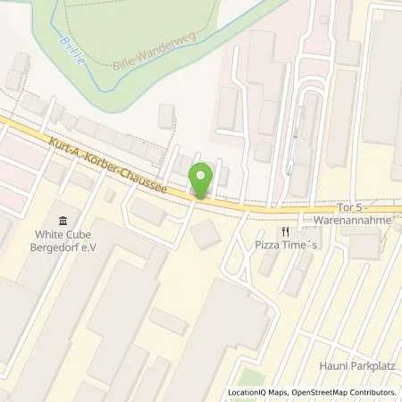 Standortübersicht der Tankstelle Nordoel-Tankstelle in 21033 Hamburg (Bergedorf)