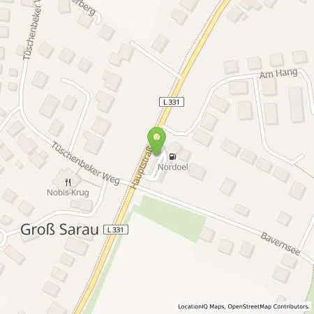 Standortübersicht der Tankstelle Shell-Tankstelle in 23627 Groß Sarau