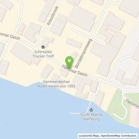 Standortübersicht der Tankstelle Propan-Gesellschaft mbH in 20537 Hamburg (Hamm)