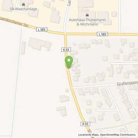 Standortübersicht der Tankstelle Reifen Schwarzer in 48282 Emsdetten