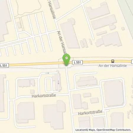 Standortübersicht der Tankstelle EC-Tank L. Stroetmann Großmärkte GmbH & Co. KG in 48163 Münster