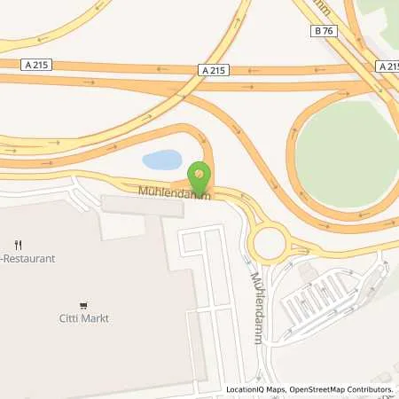 Standortübersicht der Tankstelle CITTI Tank in 24113 Kiel