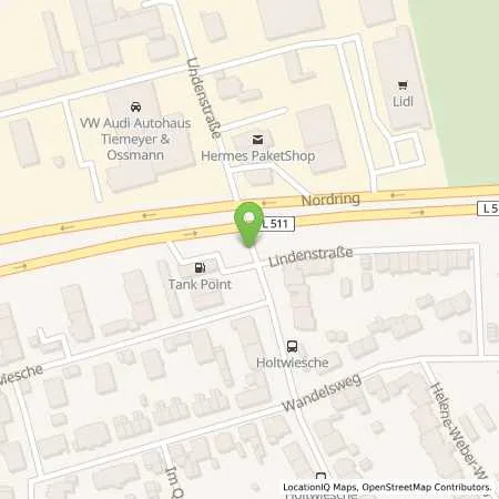 Standortübersicht der Tankstelle AVIA-Station Wandhöfer in 45894 Gelsenkirchen