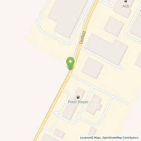 Standortübersicht der Tankstelle Peter Rieper GmbH & Co. KG in 21635 Jork