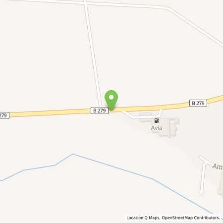 Standortübersicht der Tankstelle AVIA Station Autohaus Erb in 36157 Ebersburg (Thalau)