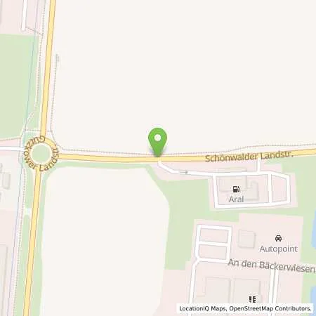 Standortübersicht der Tankstelle Aral Tankstelle Roland Becker in 17489 Greifswald