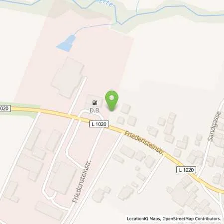 Standortübersicht der Tankstelle Freie Tankstelle D. Beck in 99834 Gerstungen (Oberellen)