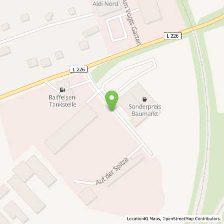 Standortübersicht der Autogas (LPG) Tankstelle: Raiffeisen Tankstelle in 06308, Klostermansfeld