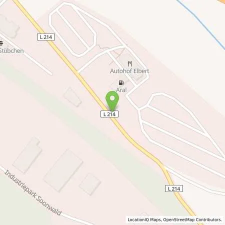 Standortübersicht der Tankstelle Autohof Rheinböllen H. Elbert in 55494 Rheinböllen