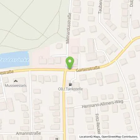 Standortübersicht der Tankstelle Oil! Tankstelle Hermann Stamereilers in 26122 Oldenburg