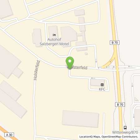 Standortübersicht der Autogas (LPG) Tankstelle: Autohof Salzbergen GmbH + Motel in 48499, Salzbergen