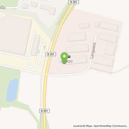 Standortübersicht der Autogas (LPG) Tankstelle: AGIP Tankhof A93 in 84094, Elsendorf