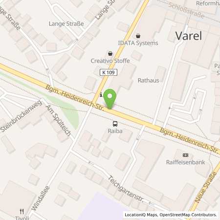 Standortübersicht der Autogas (LPG) Tankstelle: SCORE SB-Station in 26316, Varel