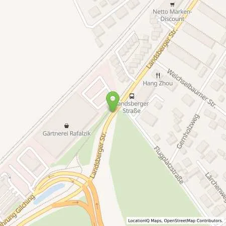 Standortübersicht der Tankstelle Allguth Station Andrè Liebherr in 82205 Gilching