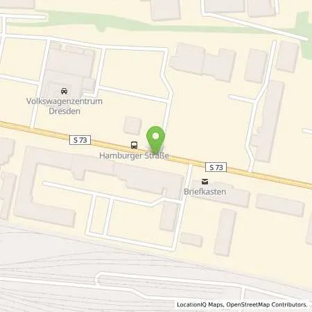 Standortübersicht der Tankstelle Total Station Matuschek in 01067 Dresden