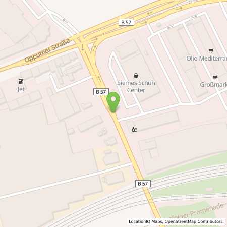 Standortübersicht der Autogas (LPG) Tankstelle: Tankdienst schwarz-weiß GmbH in 47799, Krefeld