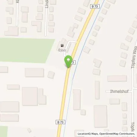Standortübersicht der Tankstelle Esso Station Olaf Wackhusen in 27474 Cuxhaven