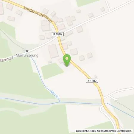 Standortübersicht der Tankstelle Autohaus Smagon in 71540 Murrhardt (Vorderwestermurr)