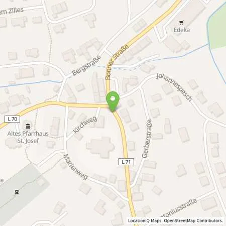 Standortübersicht der Tankstelle ED-Tankstelle Dirk Dobias in 53539 Kelberg (Zermüllen)