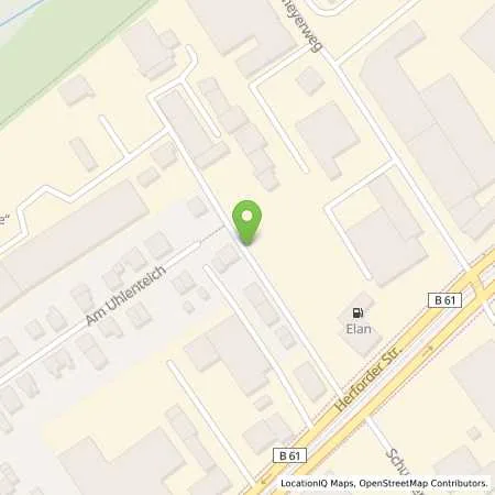 Standortübersicht der Tankstelle Star Tankstelle in 33609 Bielefeld