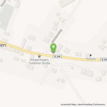 Standortübersicht der Tankstelle AGT Tankstelle - Agrargenossenschaft Trebbin in 14959 Trebbin (Klein Schulzendorf)