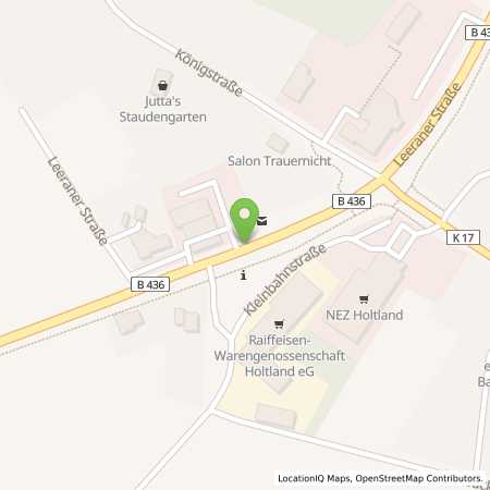 Standortübersicht der Autogas (LPG) Tankstelle: SCORE SB-Station in 26835, Holtland-Hesel